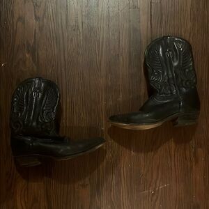 Black Western Cowboy Boots